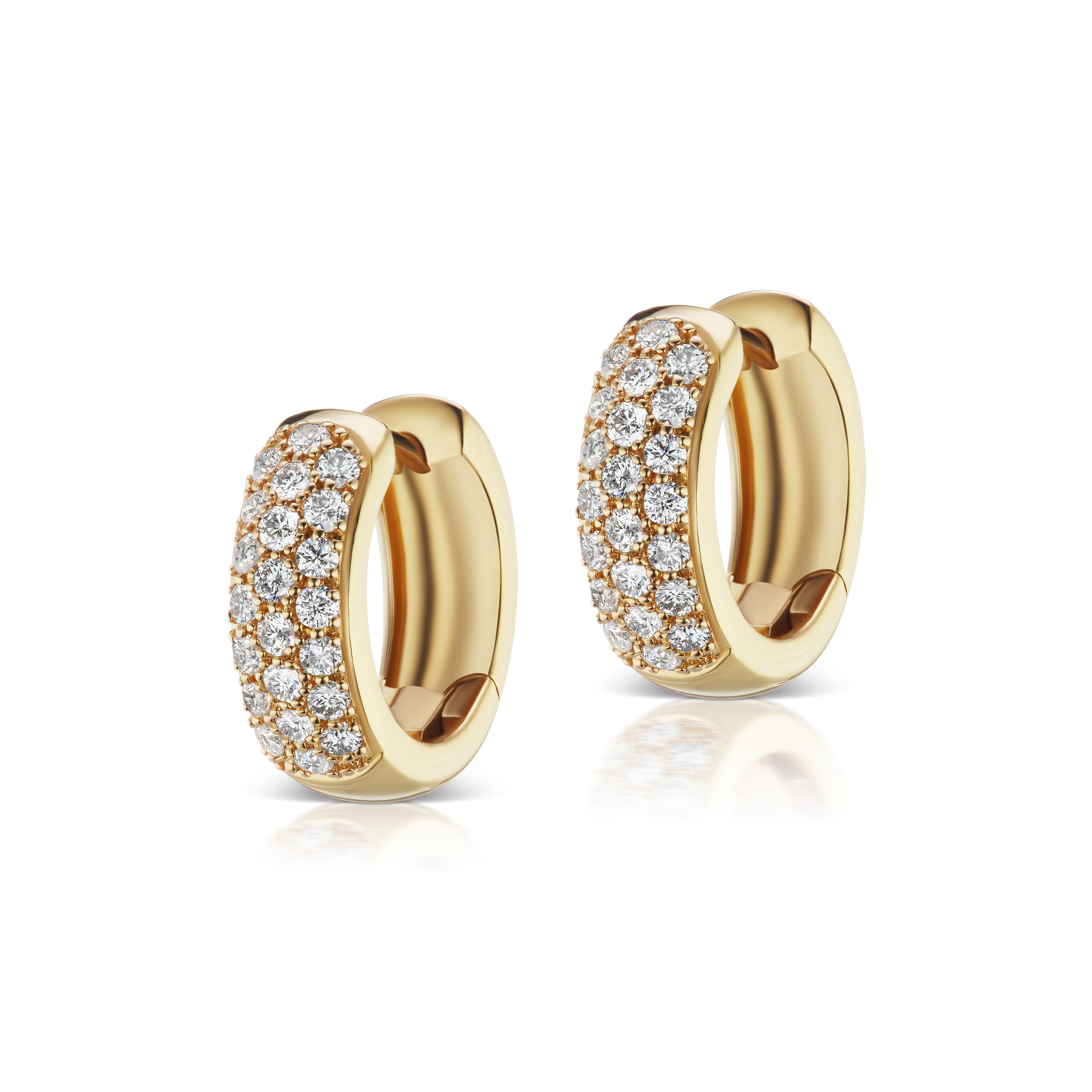 The Gold Diamond Bombe Hoop