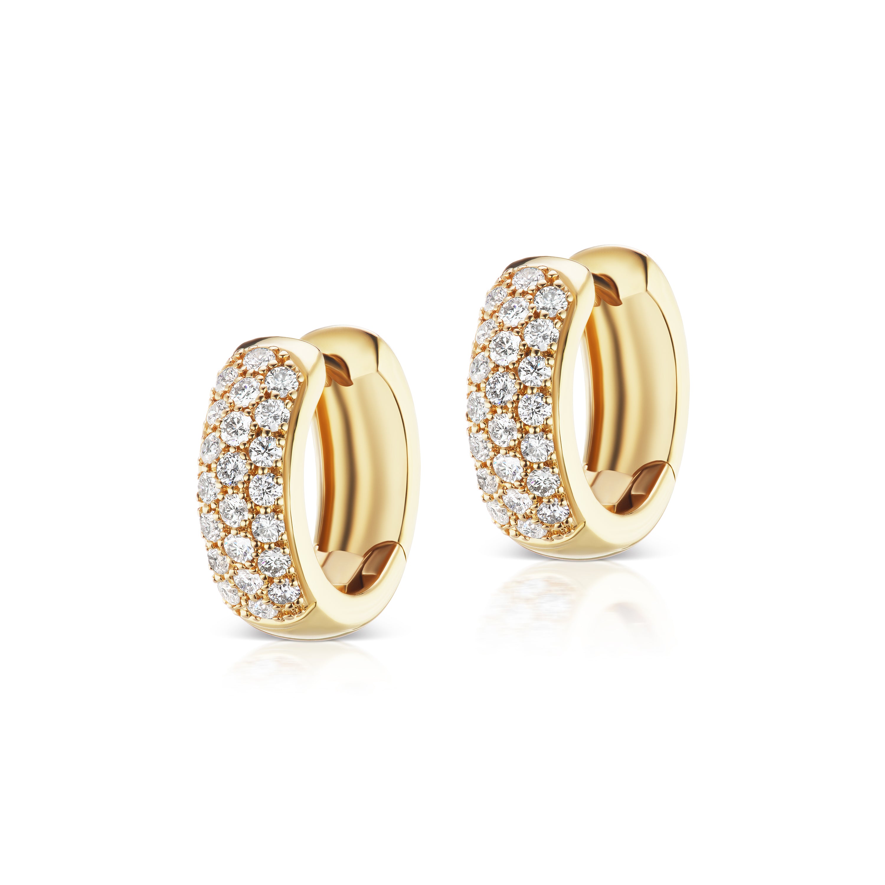 The Gold Diamond Bombe Hoop