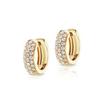 The Gold Diamond Bombe Hoop