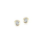 The Gold Confetti Studs