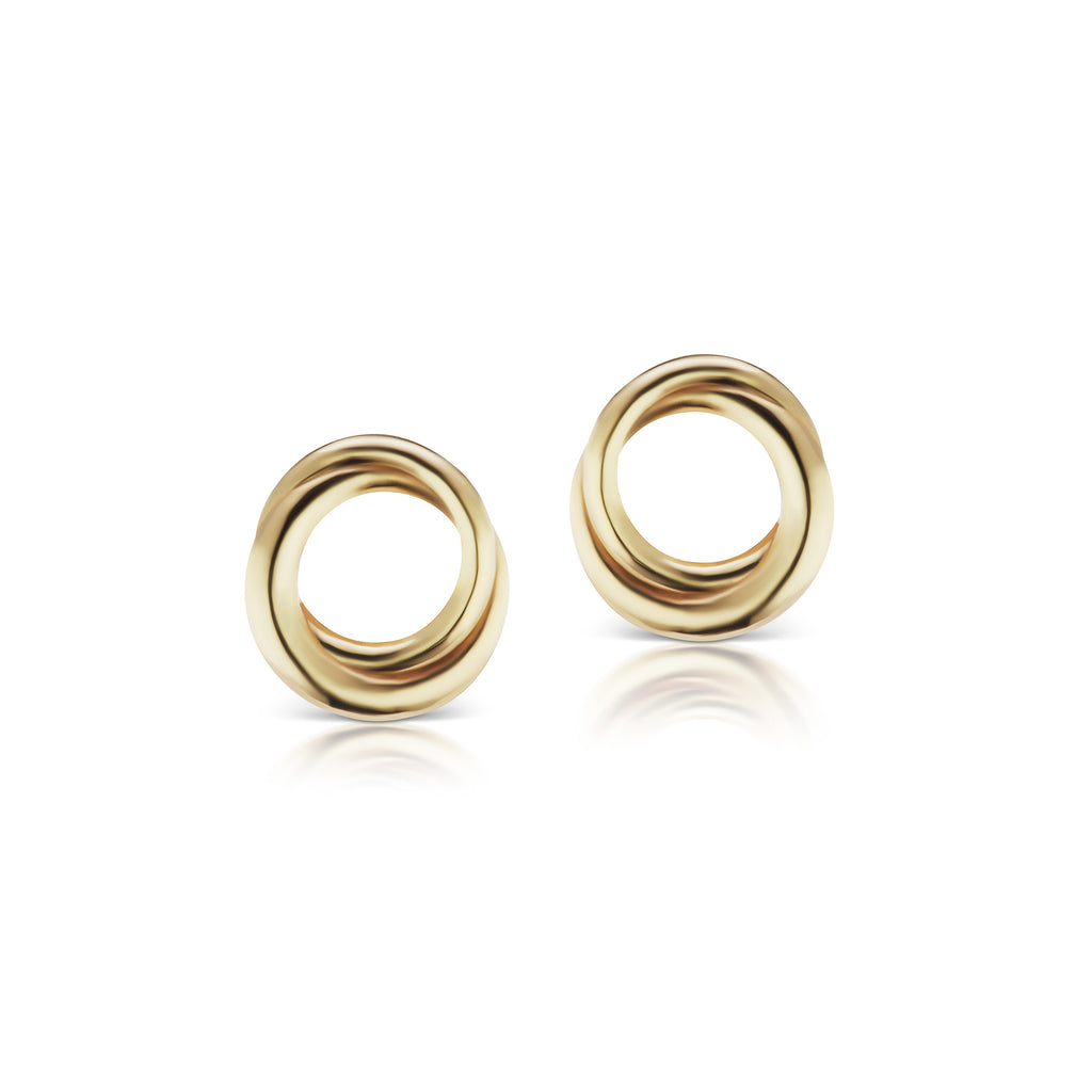 The Gold Encircle Studs