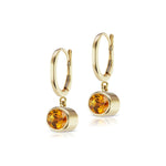 The Citrine Janet Bell Earrings