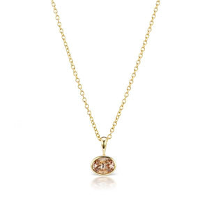 The Morganite Amber Necklace