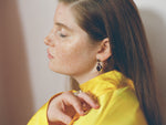 The Garnet Rose Earrings
