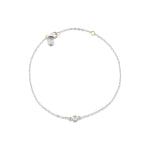 The Silver Diamond Confetti Bracelet
