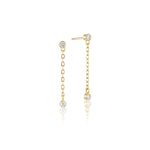 The Diamond Droplet Earrings