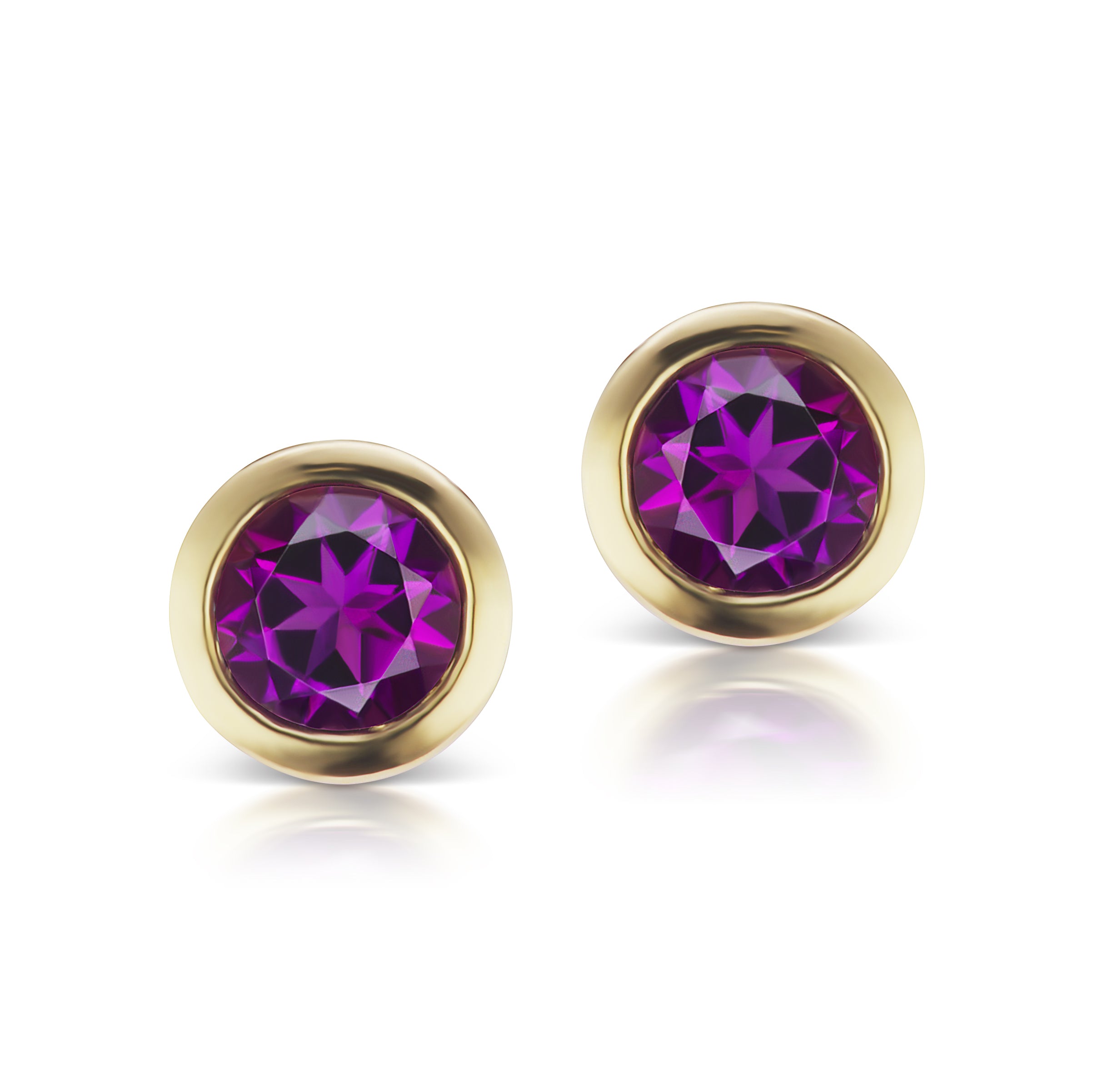 The Gold Confetti Studs