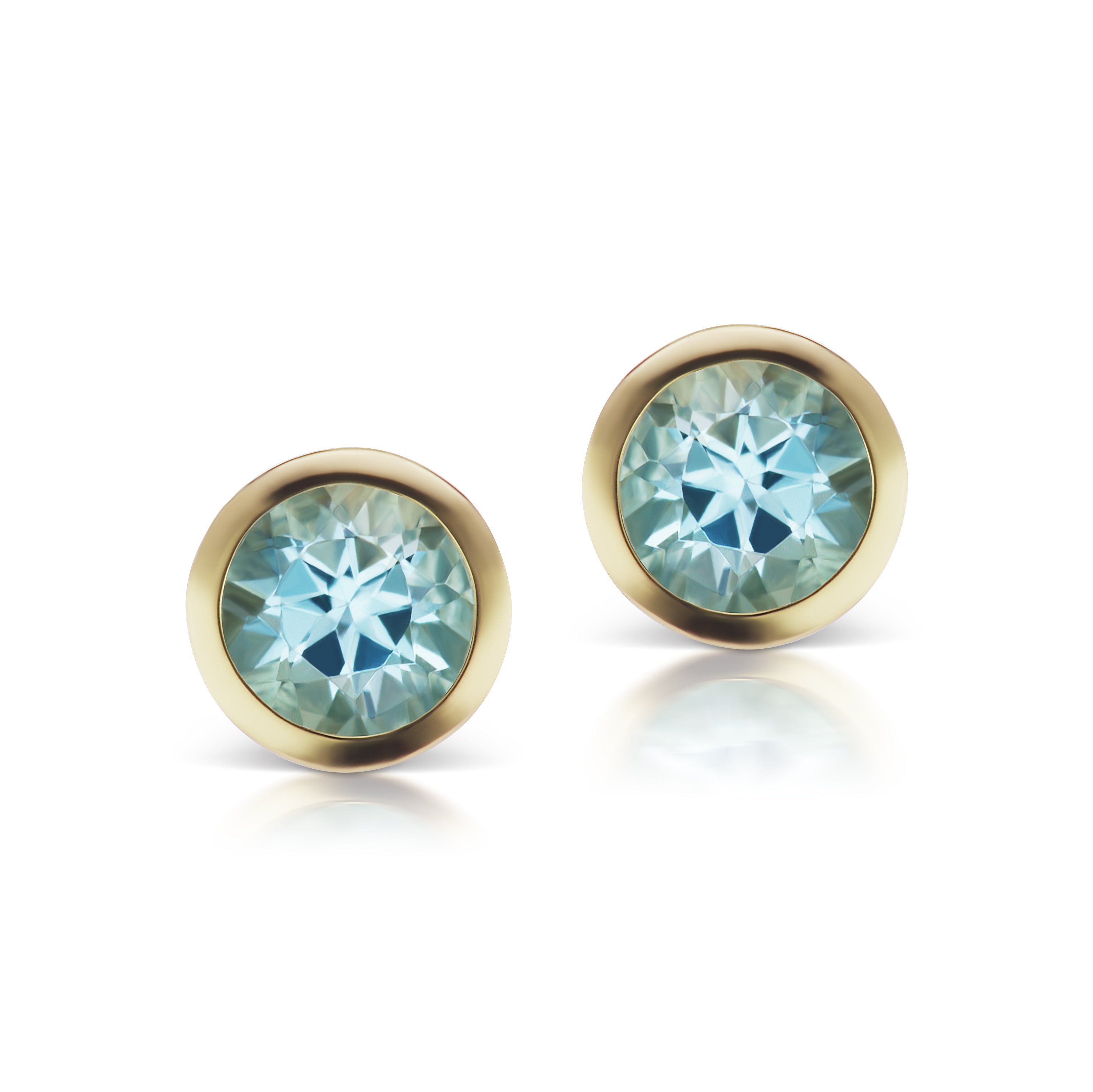 The Gold Confetti Studs