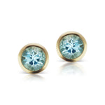 The Gold Confetti Studs