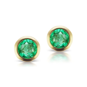 The Gold Confetti Studs