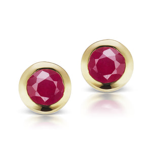 The Gold Confetti Studs