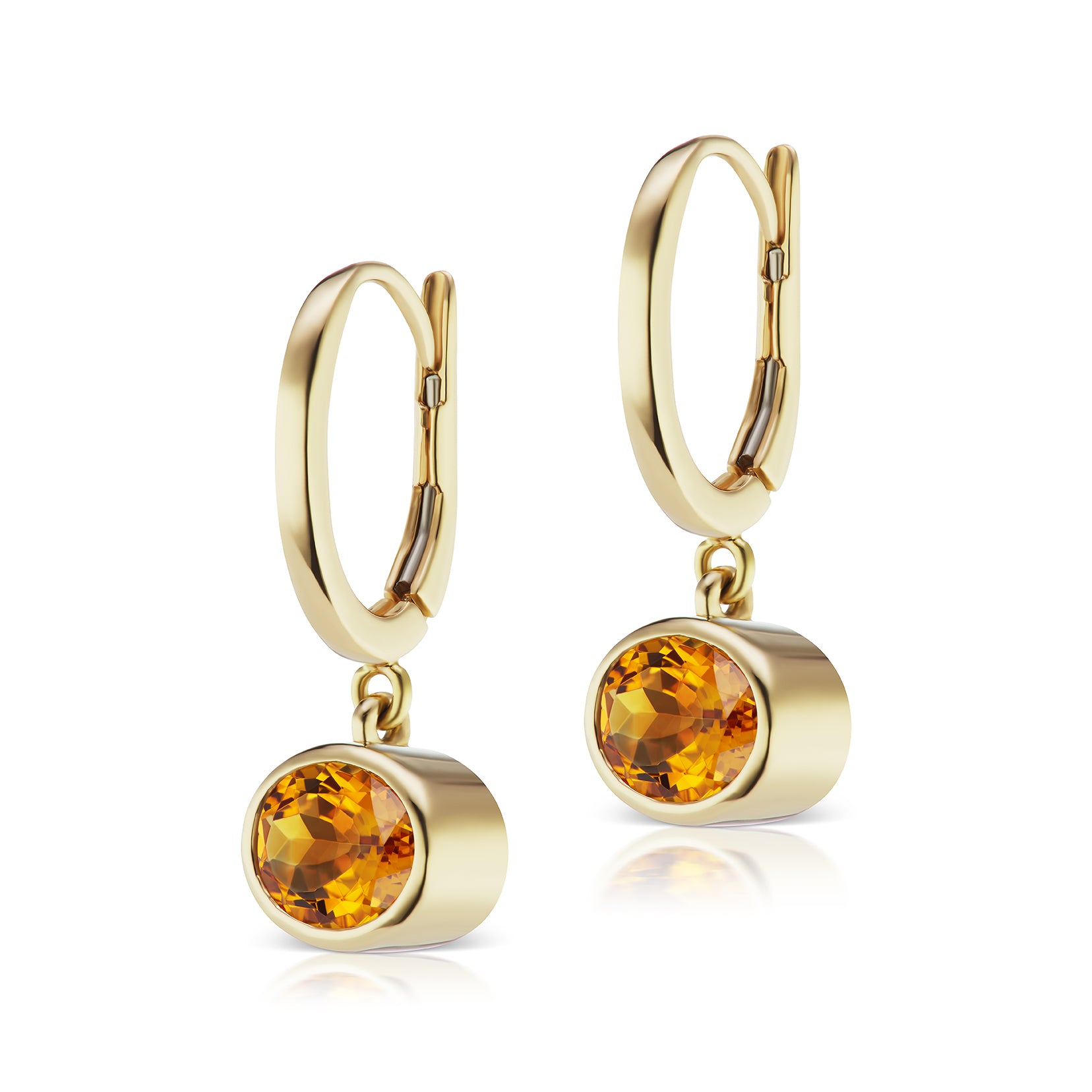The Citrine Janet Bell Earrings