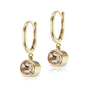 The Morganite Janet Bell Earrings