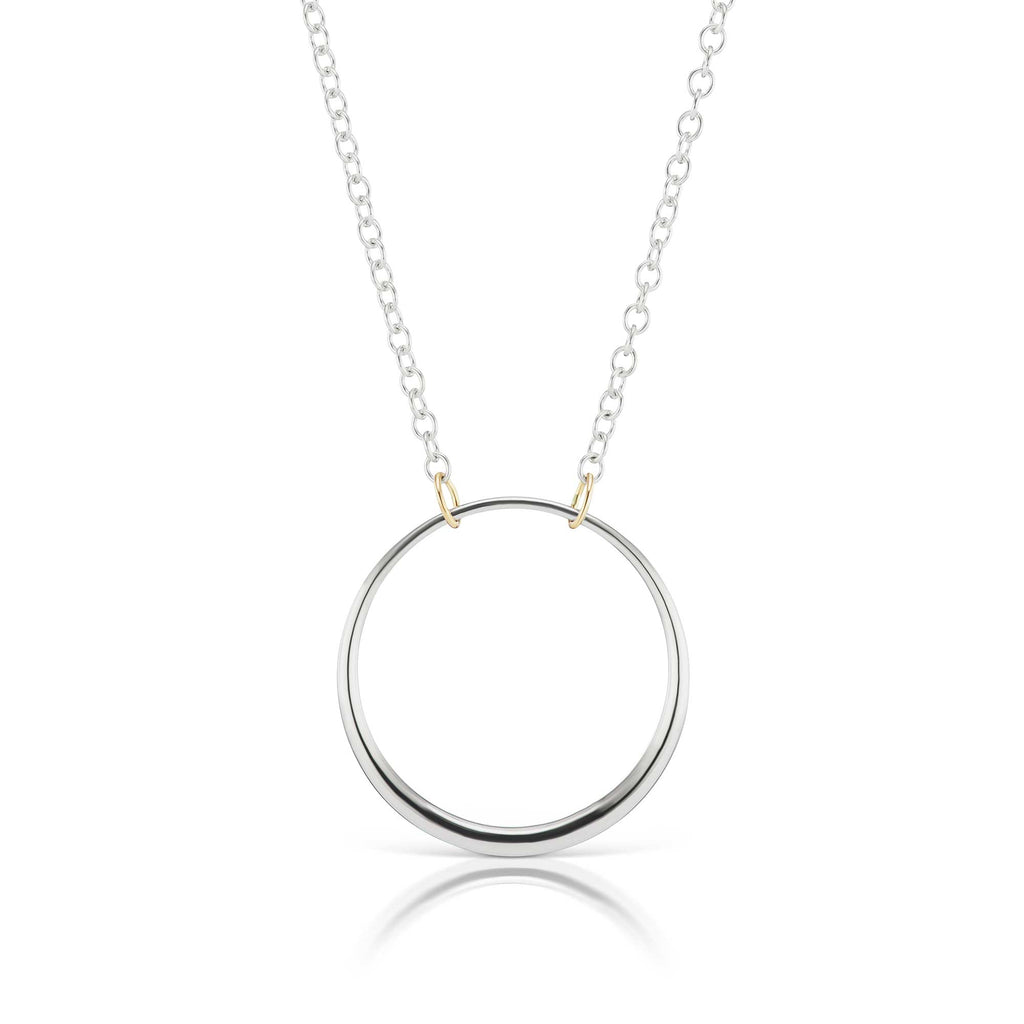 The Silver Loop Necklace