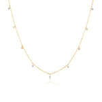 The Nine Diamond Confetti Necklace