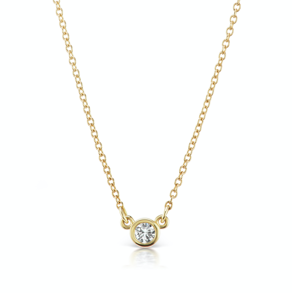 The Gold Diamond Confetti Necklace