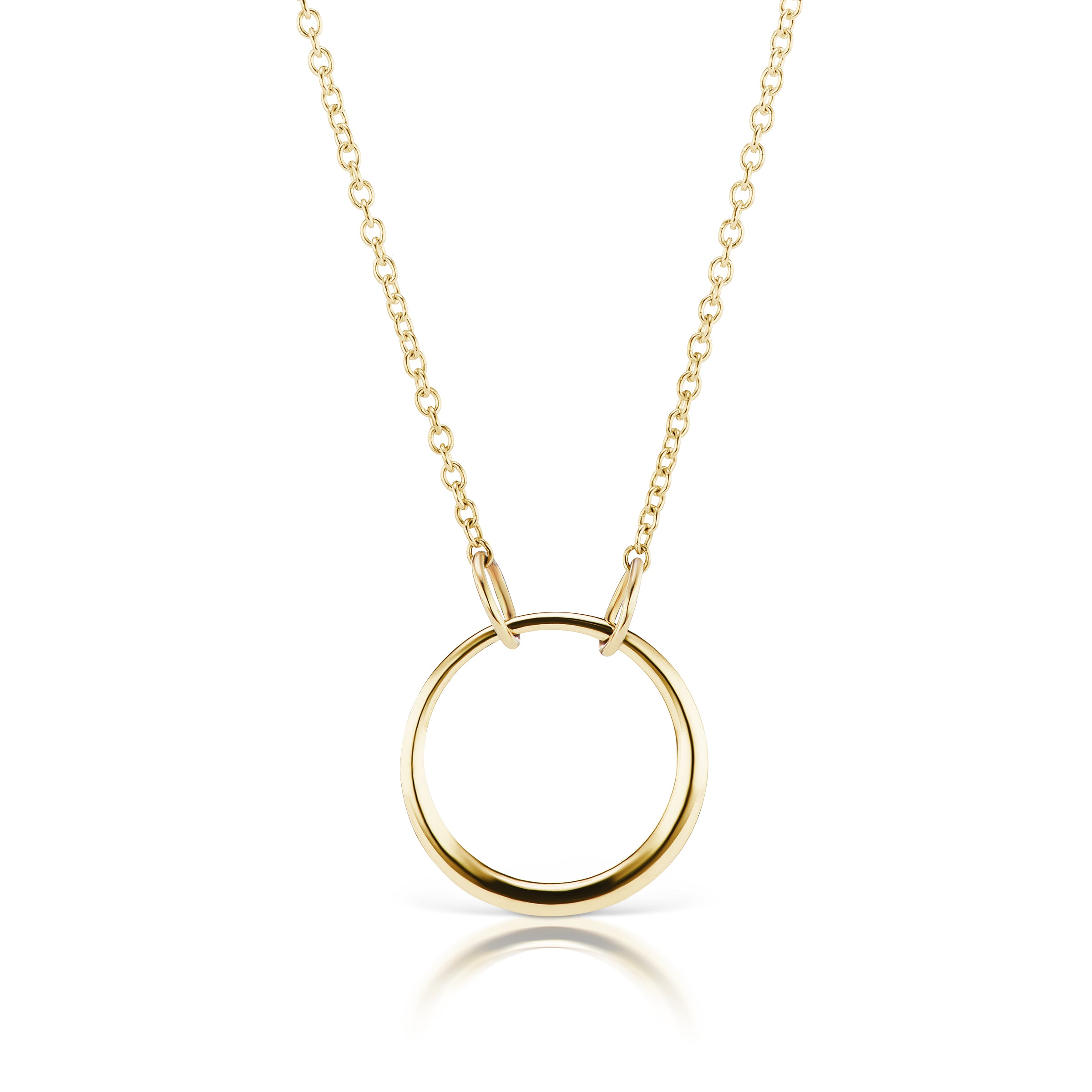 The Gold Petite Loop Necklace