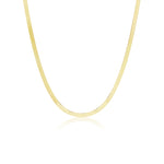 The Gold Herringbone Necklace