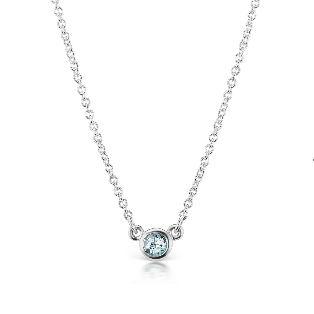 The Silver Confetti Necklace