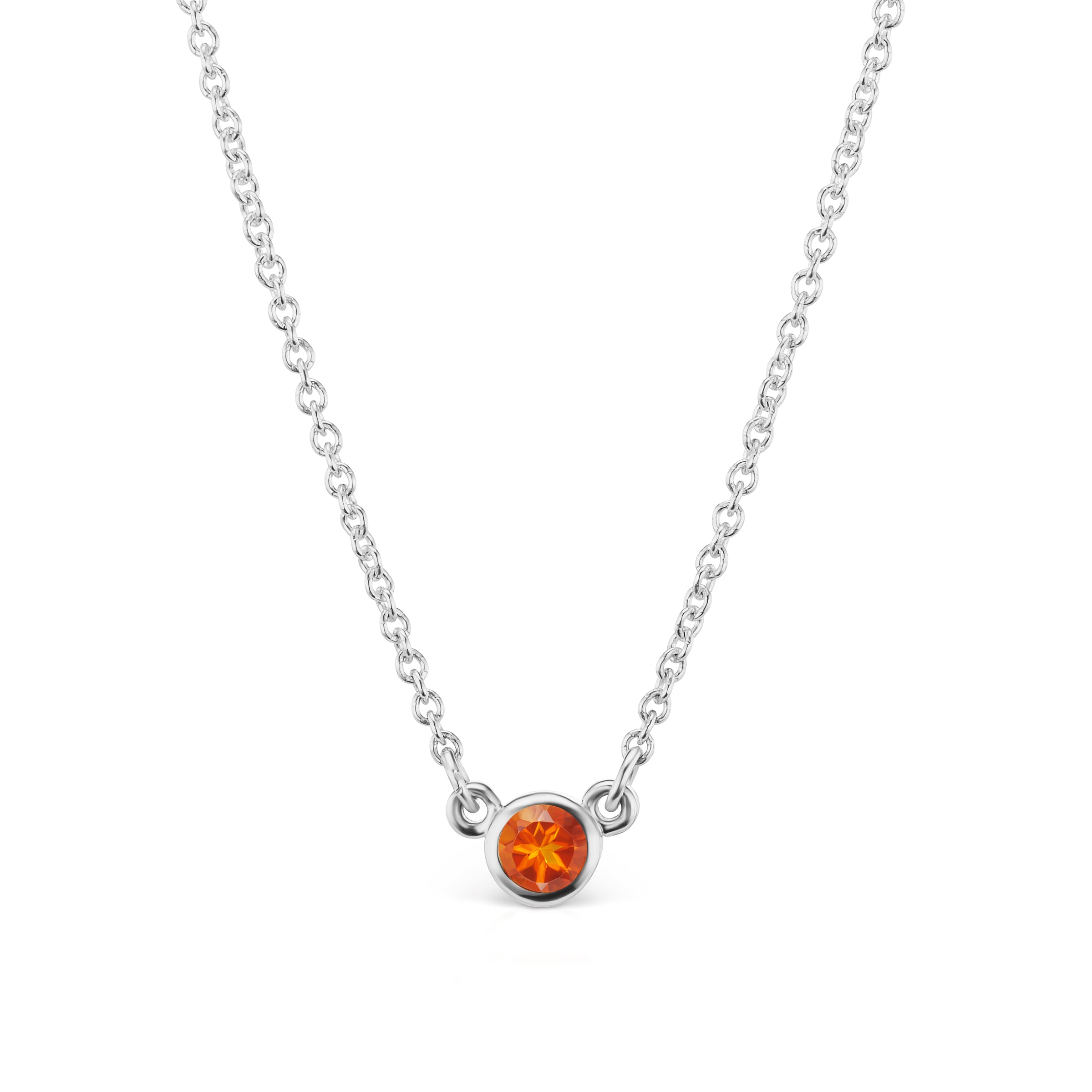The Silver Confetti Necklace