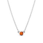 The Silver Confetti Necklace