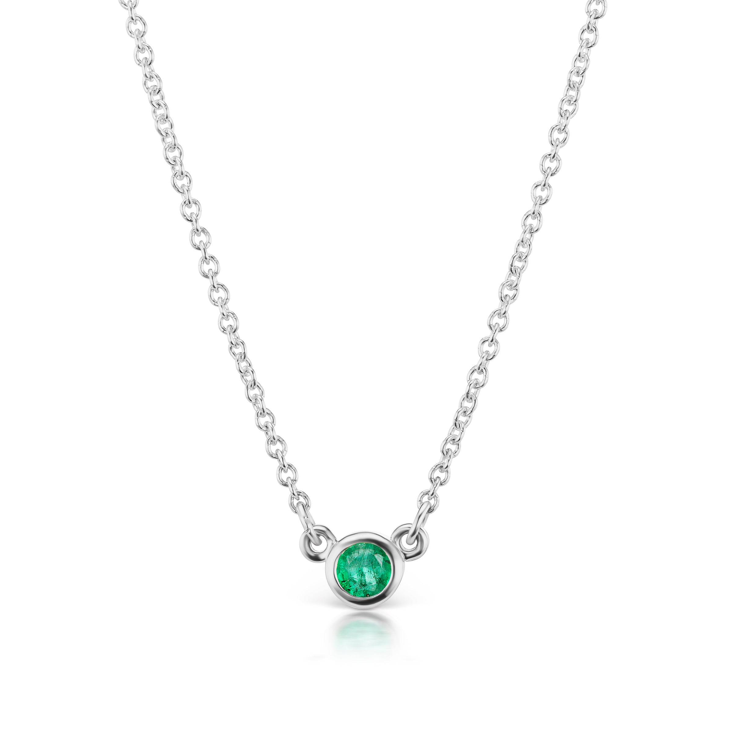 The Silver Confetti Necklace