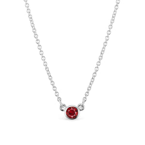 The Silver Confetti Necklace