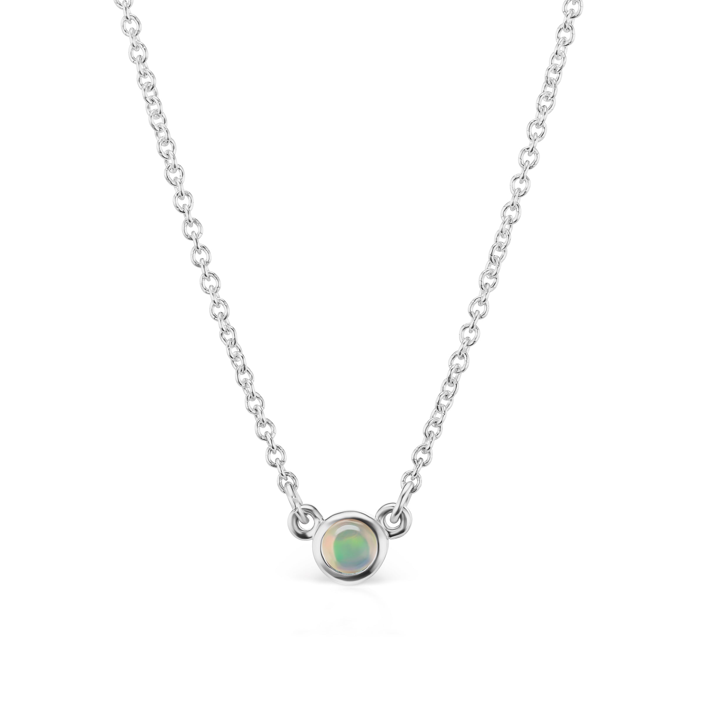 The Silver Confetti Necklace