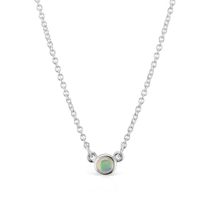The Silver Confetti Necklace