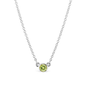 The Silver Confetti Necklace