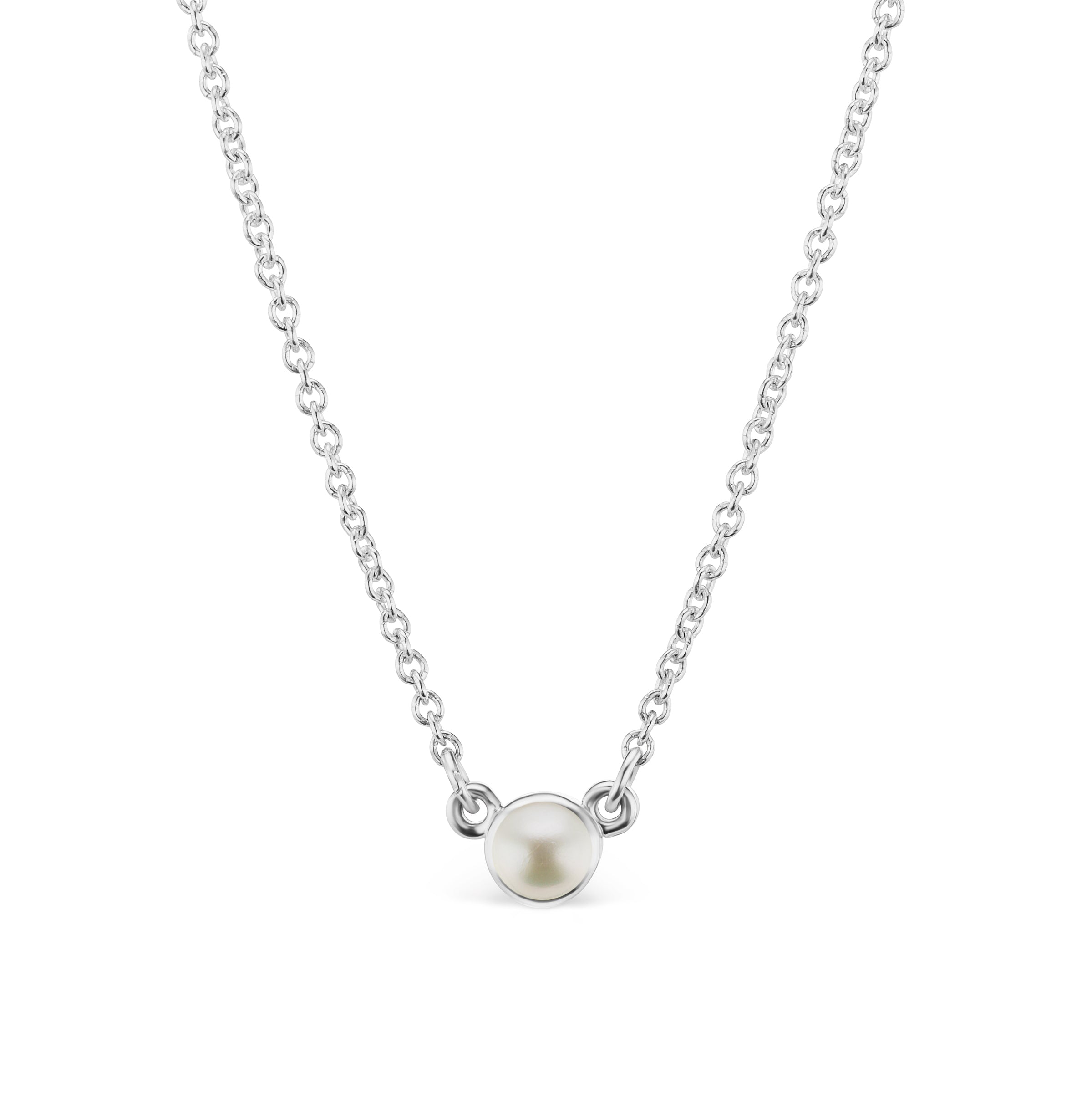 The Silver Confetti Necklace