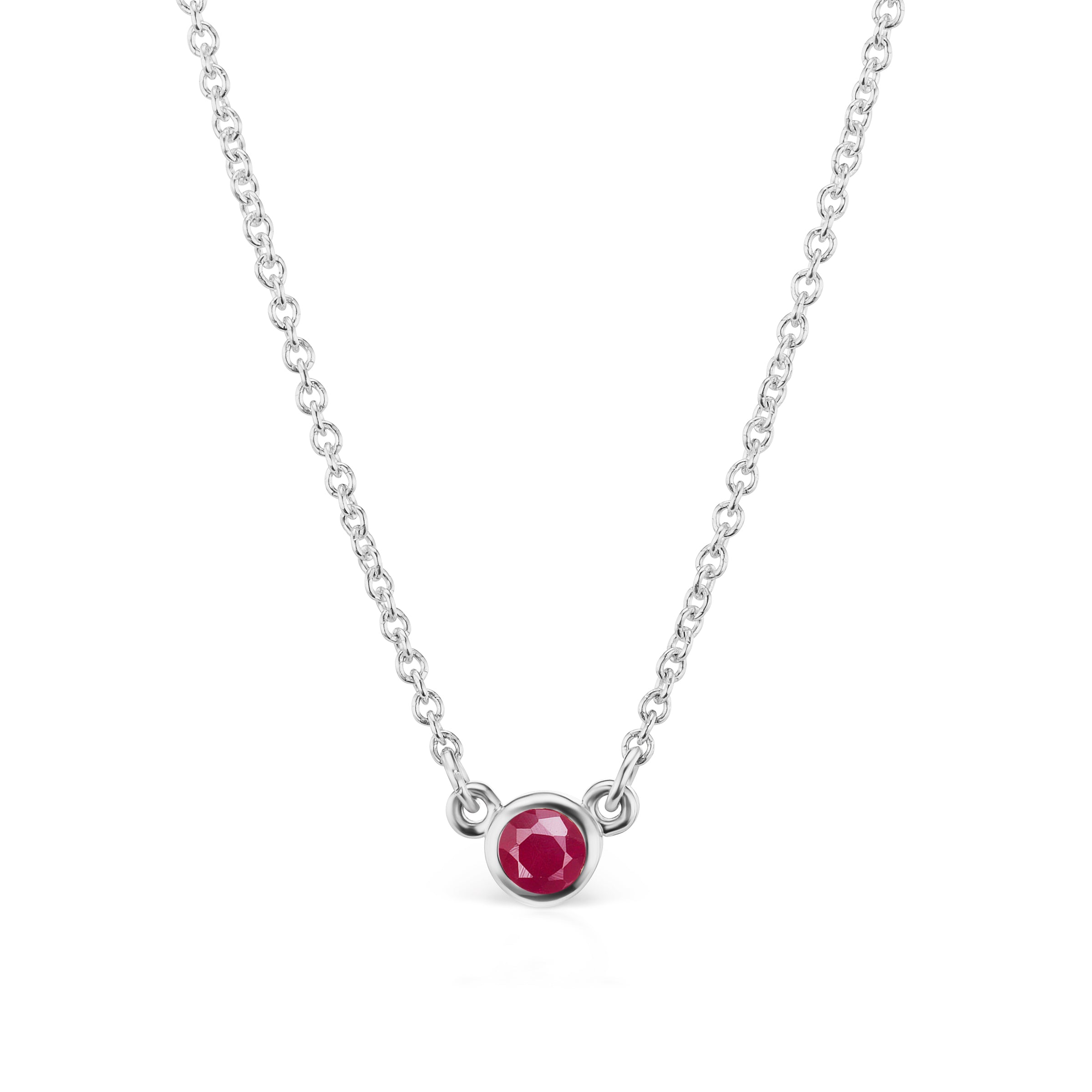 The Silver Confetti Necklace