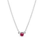 The Silver Confetti Necklace