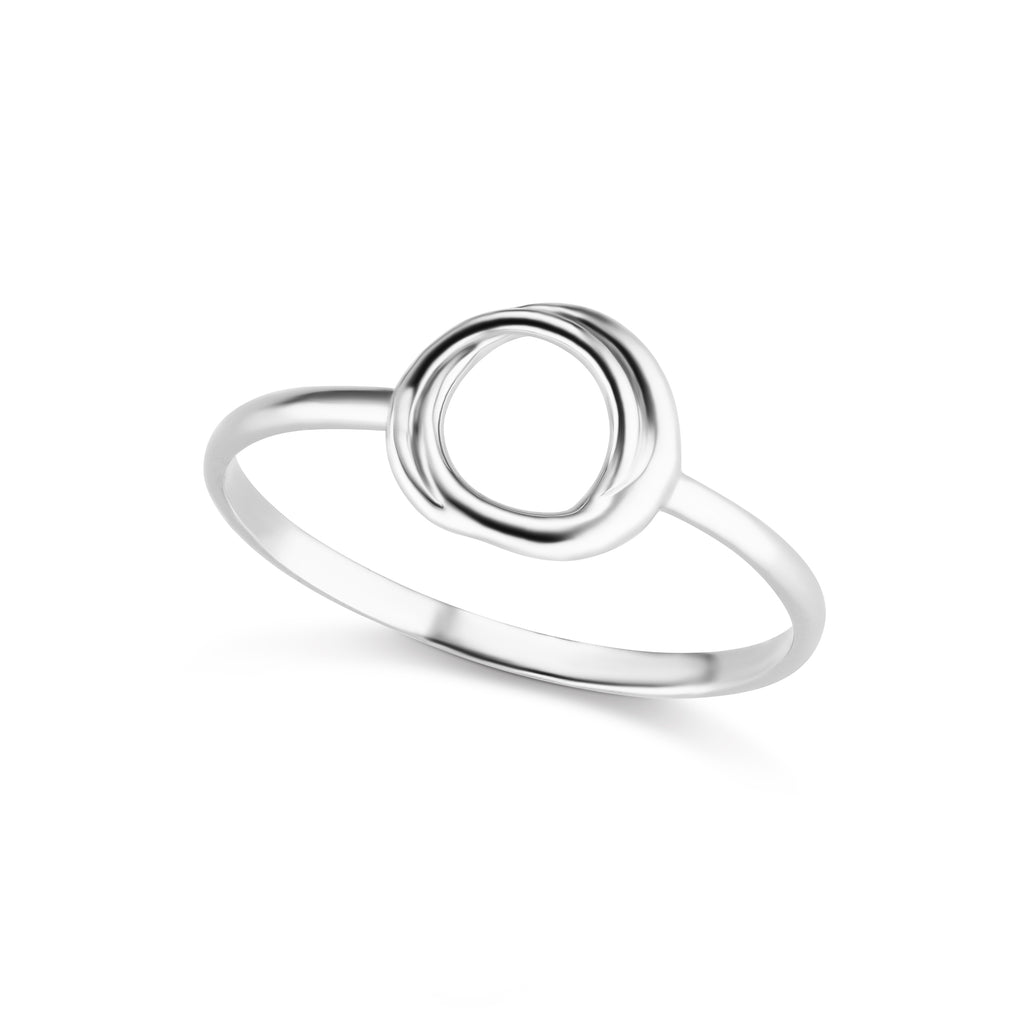 The Silver Encircle Ring