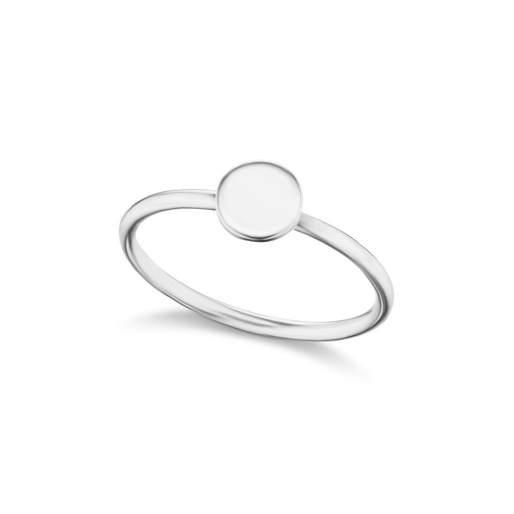 The Silver Petite Signature Ring
