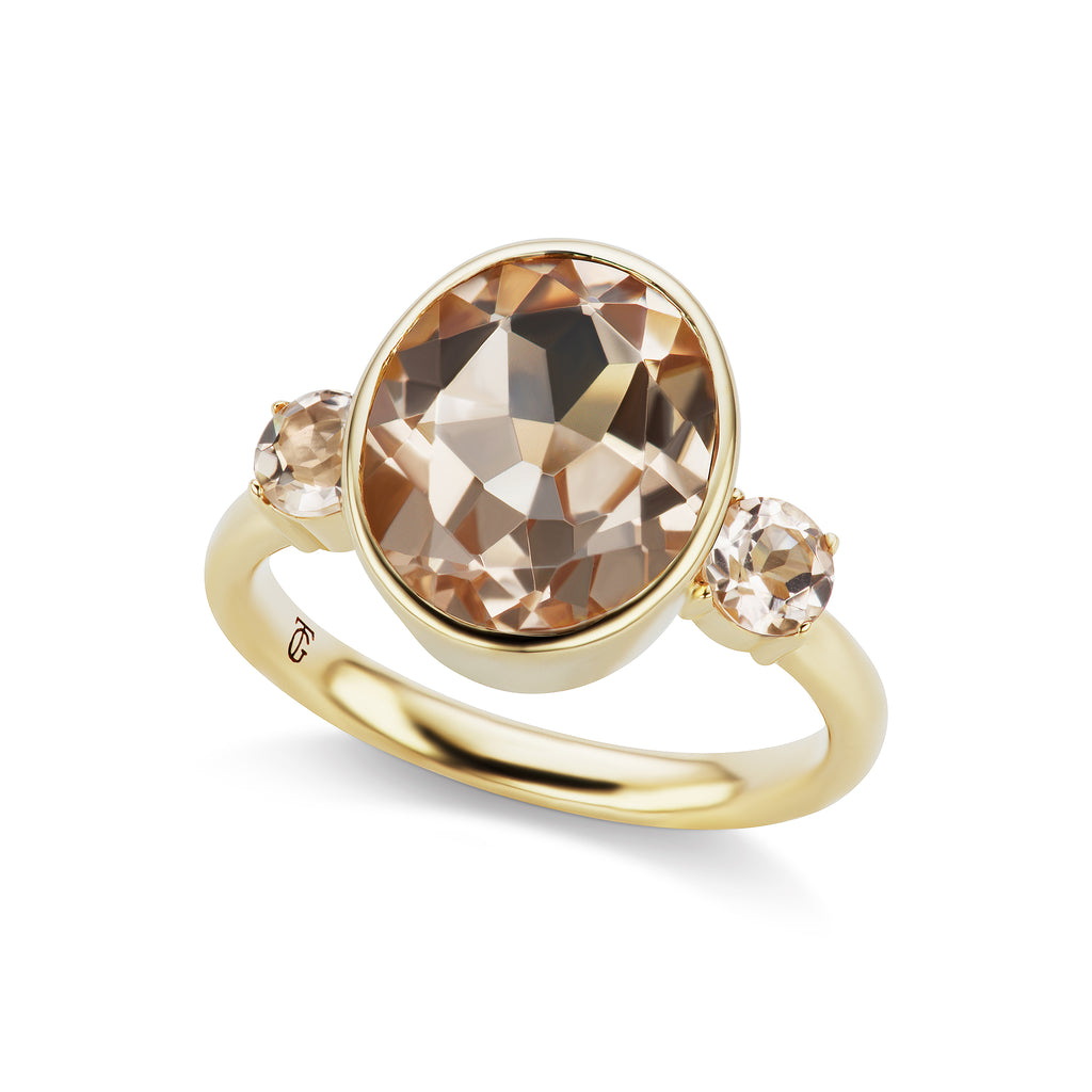 The Morganite Lindsay Ring
