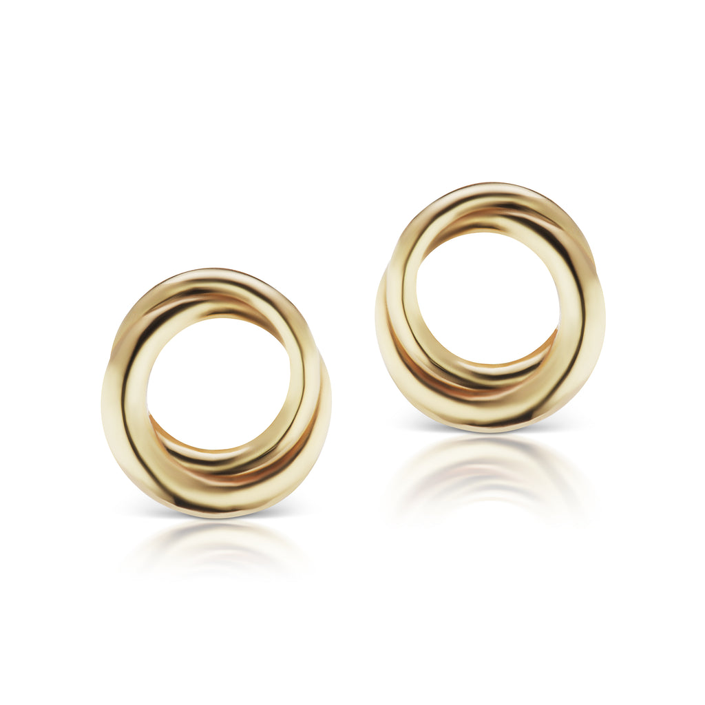 The Gold Encircle Studs