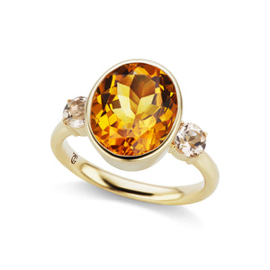 The Citrine Lindsay Ring