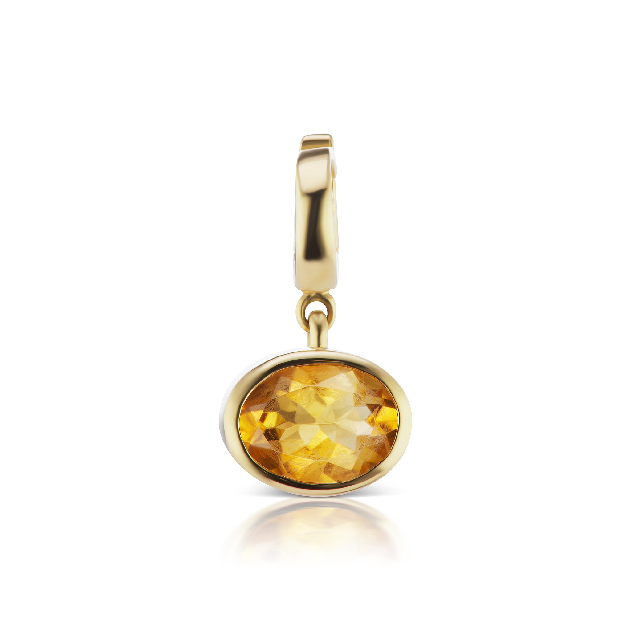 The Citrine Amber Charm
