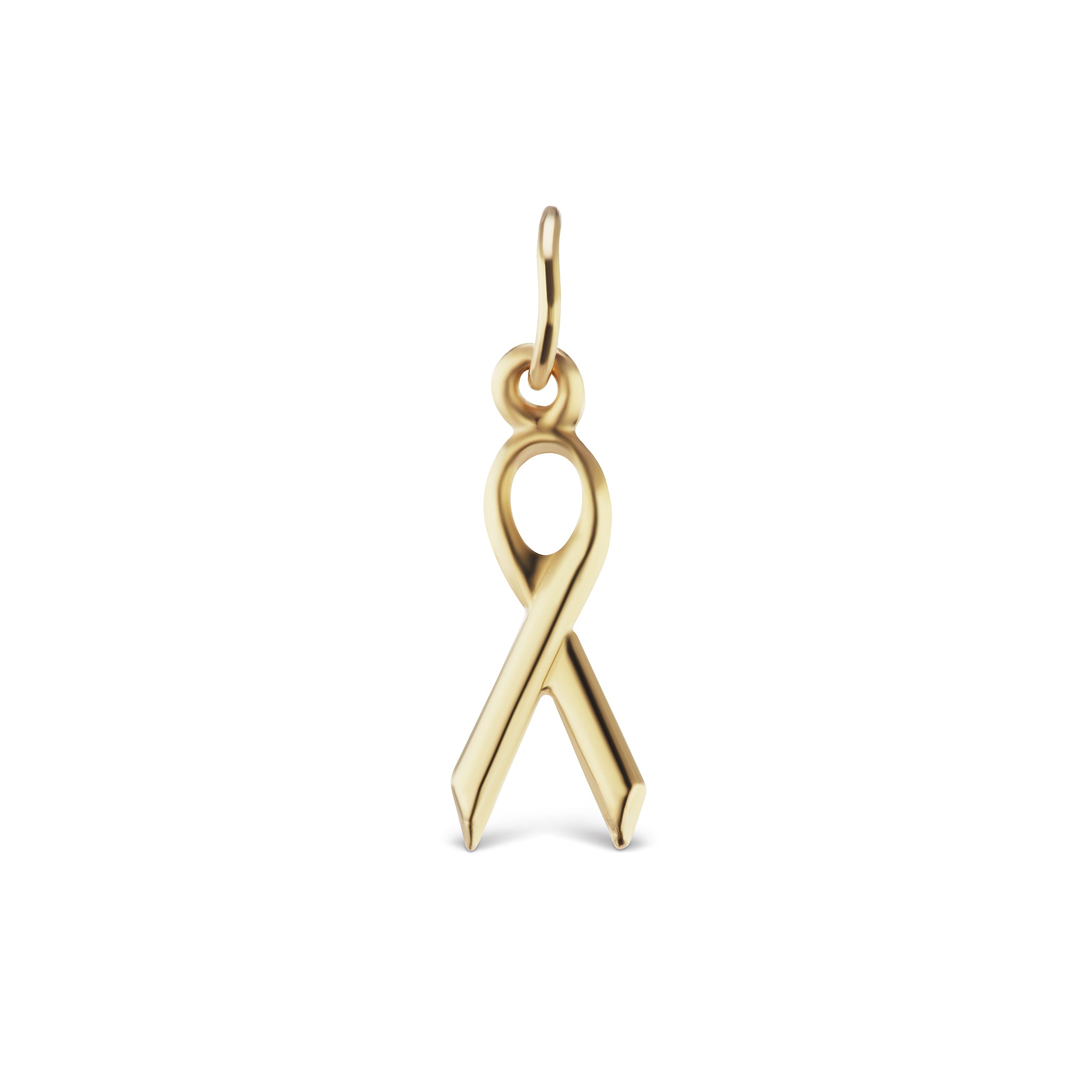 The Gold Ribbon Charm