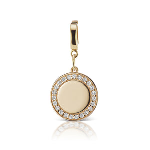 The Gold Diamond Signature Charm