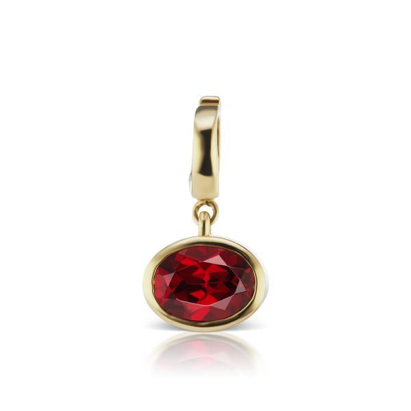 The Garnet Amber Charm