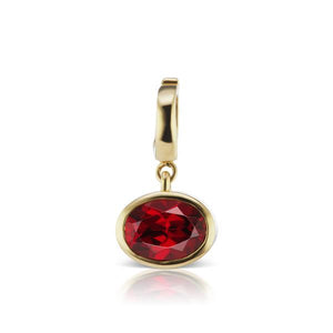 The Garnet Amber Charm