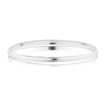 The Gold Half Round Bangle