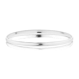 The Gold Half Round Bangle