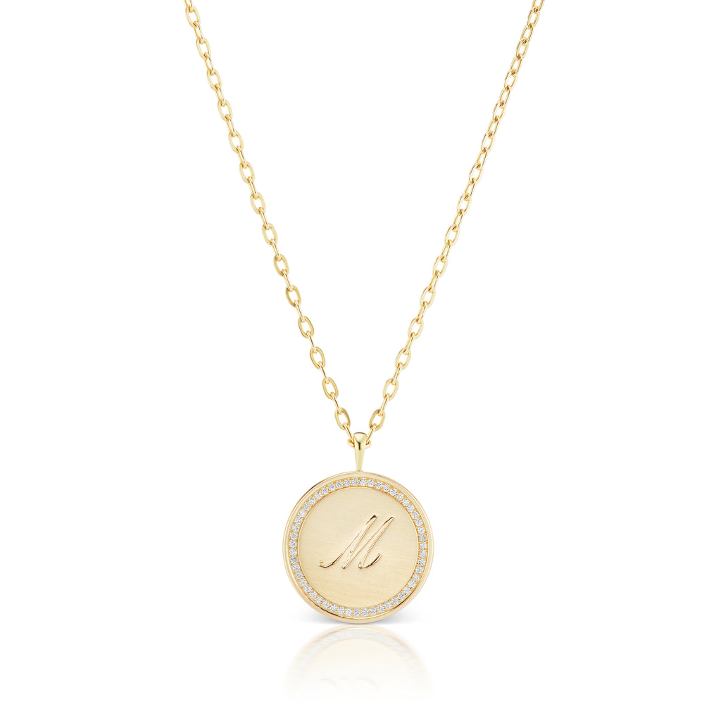 The Gold Diamond Signature Statement Necklace