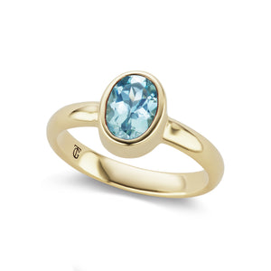 The Aquamarine Marsha Ring